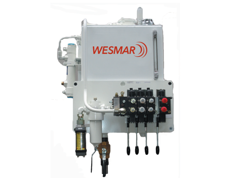 Wesmar marine hydraulic unit